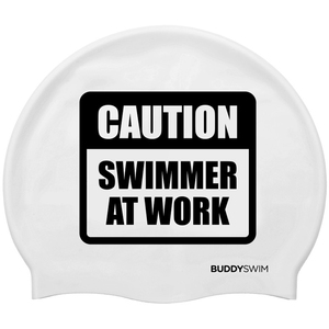 Silicone Swim Cap White CSW