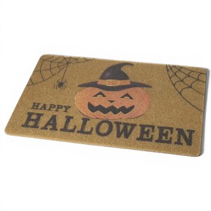 Happy Halloween Jack O' Lantern Doormat