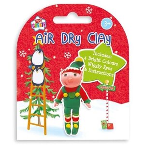 Elf Air Dry Clay Multicolor Party Games & Activities