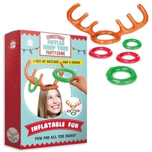 Antler Hoop Toss Party Game Multicolor