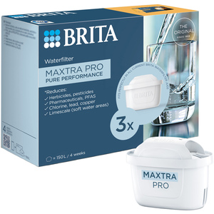 Pack of 3 BRITA MAXTRA PRO Pure Performance Water Filter Cartridge