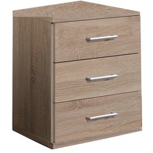 Tjs Osaka 3 Drawer Oak Chest