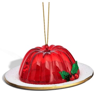 Jelly on a Plate Christmas Tree Decoration