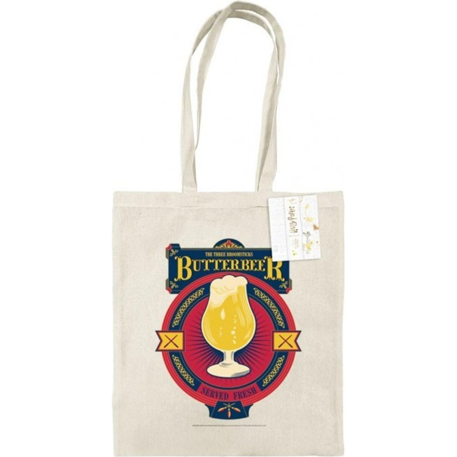 Harry Potter Butterbeer Cream Tote Bag - Natural