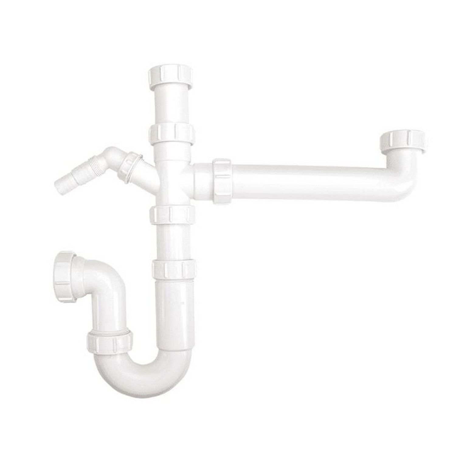 Make 1/2 Bowl Kit Including Spigot - White