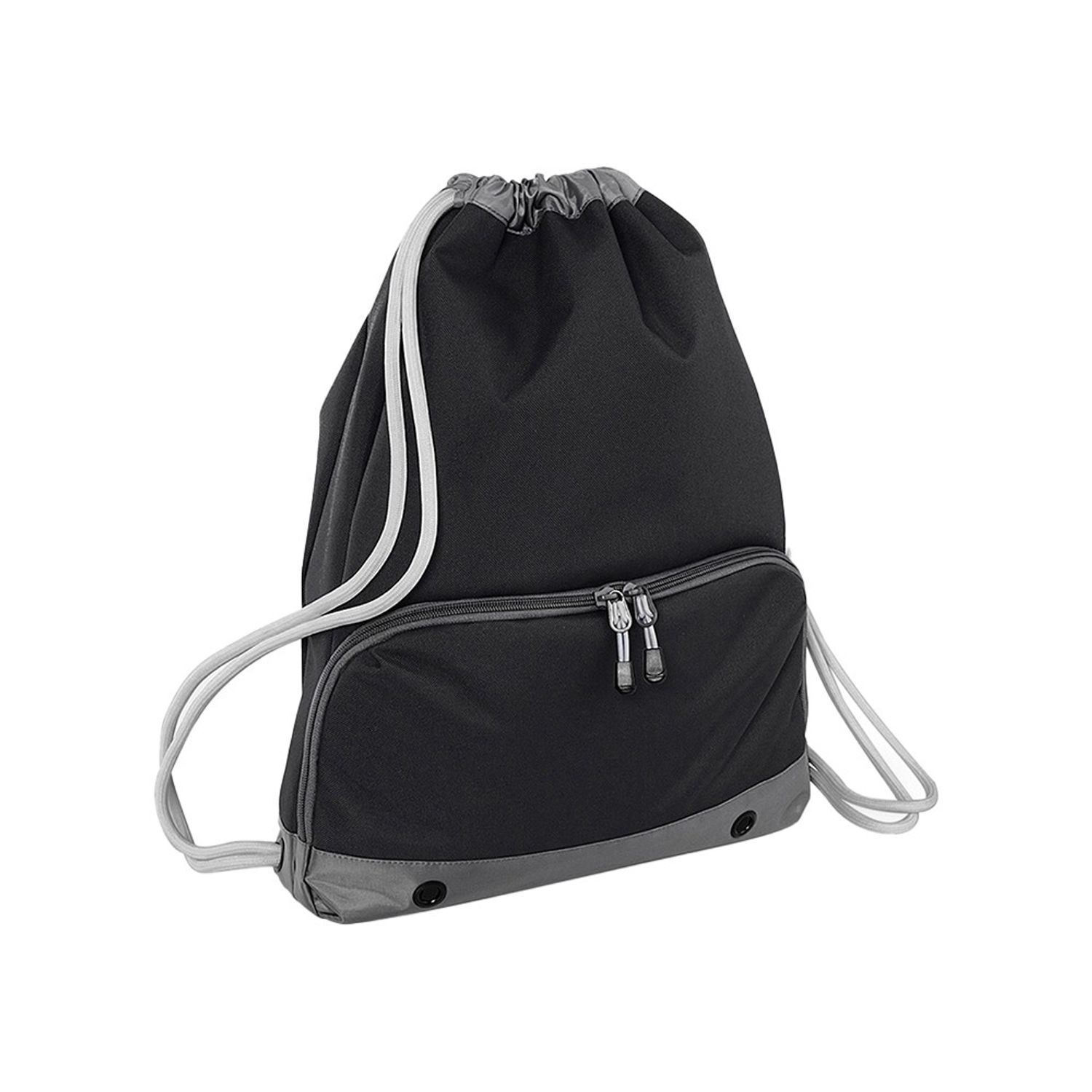 Bagbase Athleisure Drawstring Bag D - Black