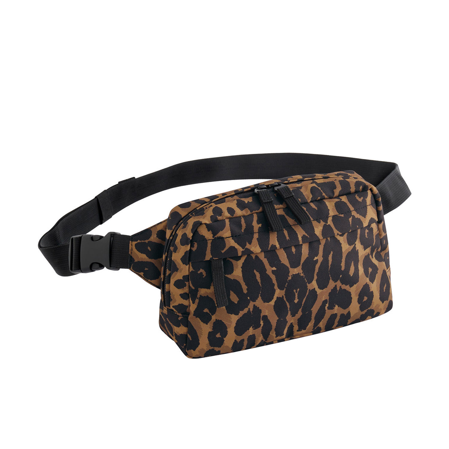 Bagbase Leopard Print Crossbody Bag A - Leopard