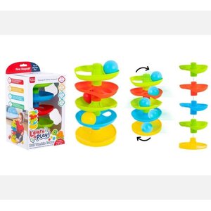 Multicolor-Colour 5 Tier Ball Tumble Tower