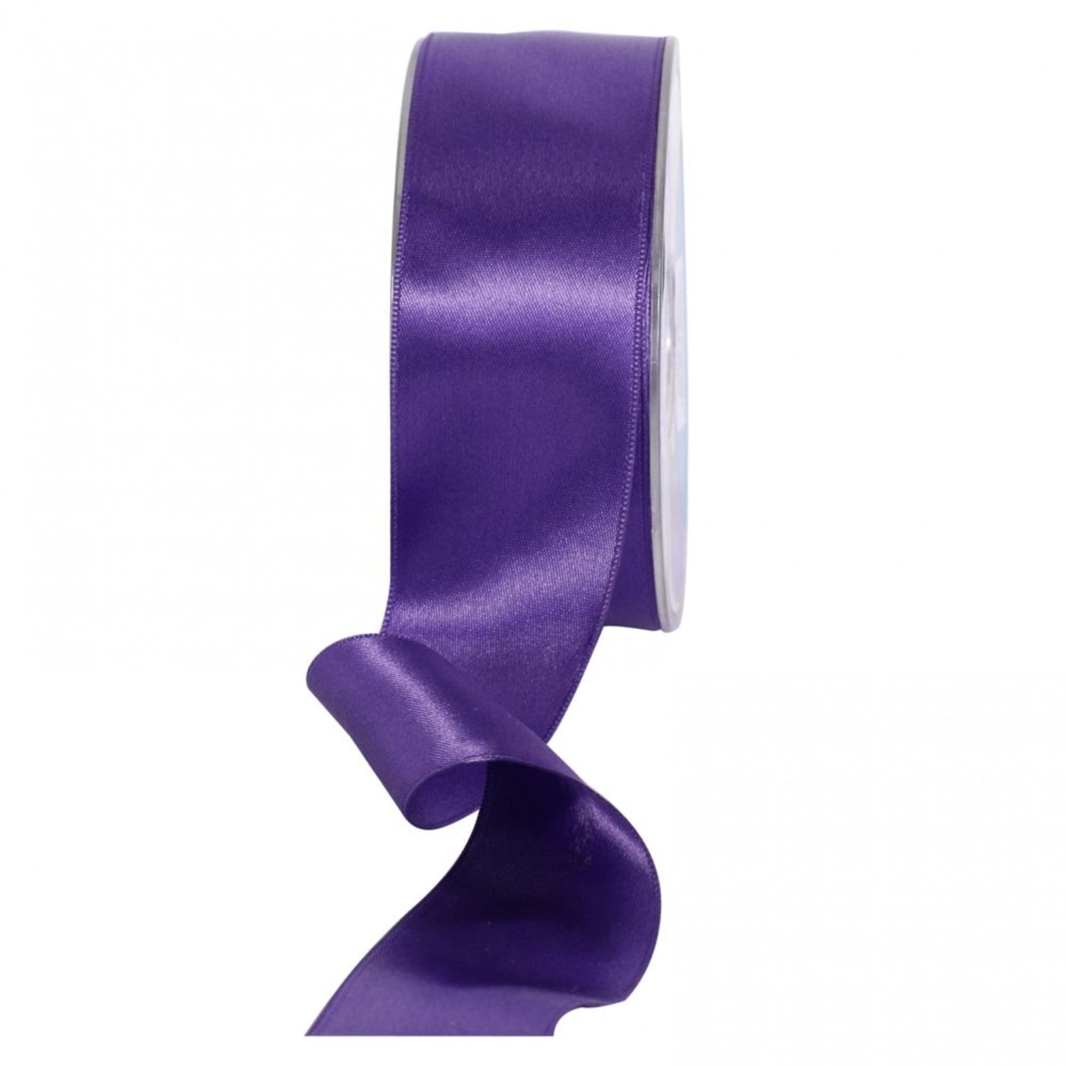  - Dark Satin Ribbon 38mmPurple - Image 3