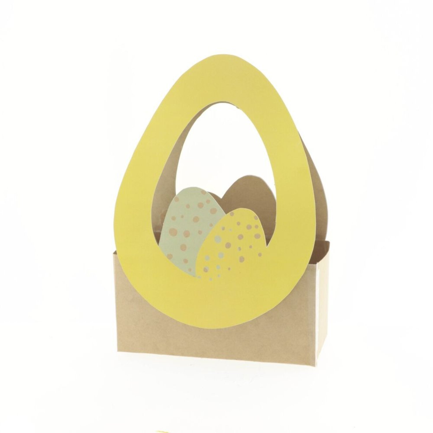 Kdmd Unisex Yellow Easter Eggs Gift Bag Carrier - Image 2