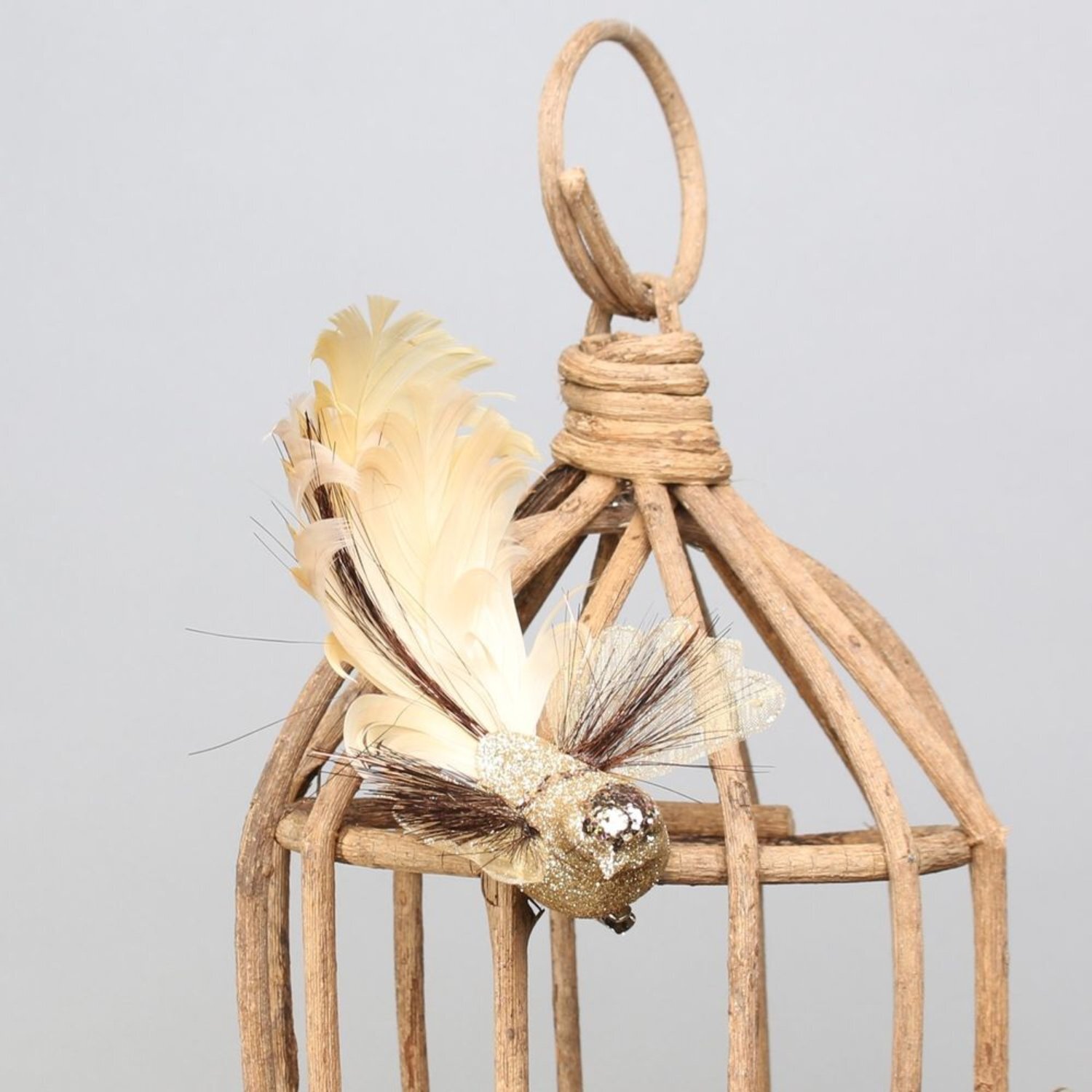 Kdmd Unisex Gold Fantasy Bird With Clip 4 Pack - Image 2