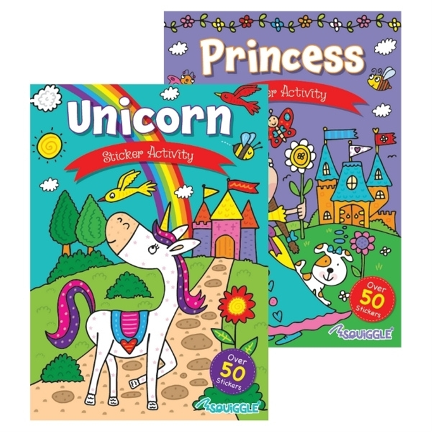 B&Q -  A4 Unicorn Or Princess Design My Fun Sticker Activity Book - Image 4