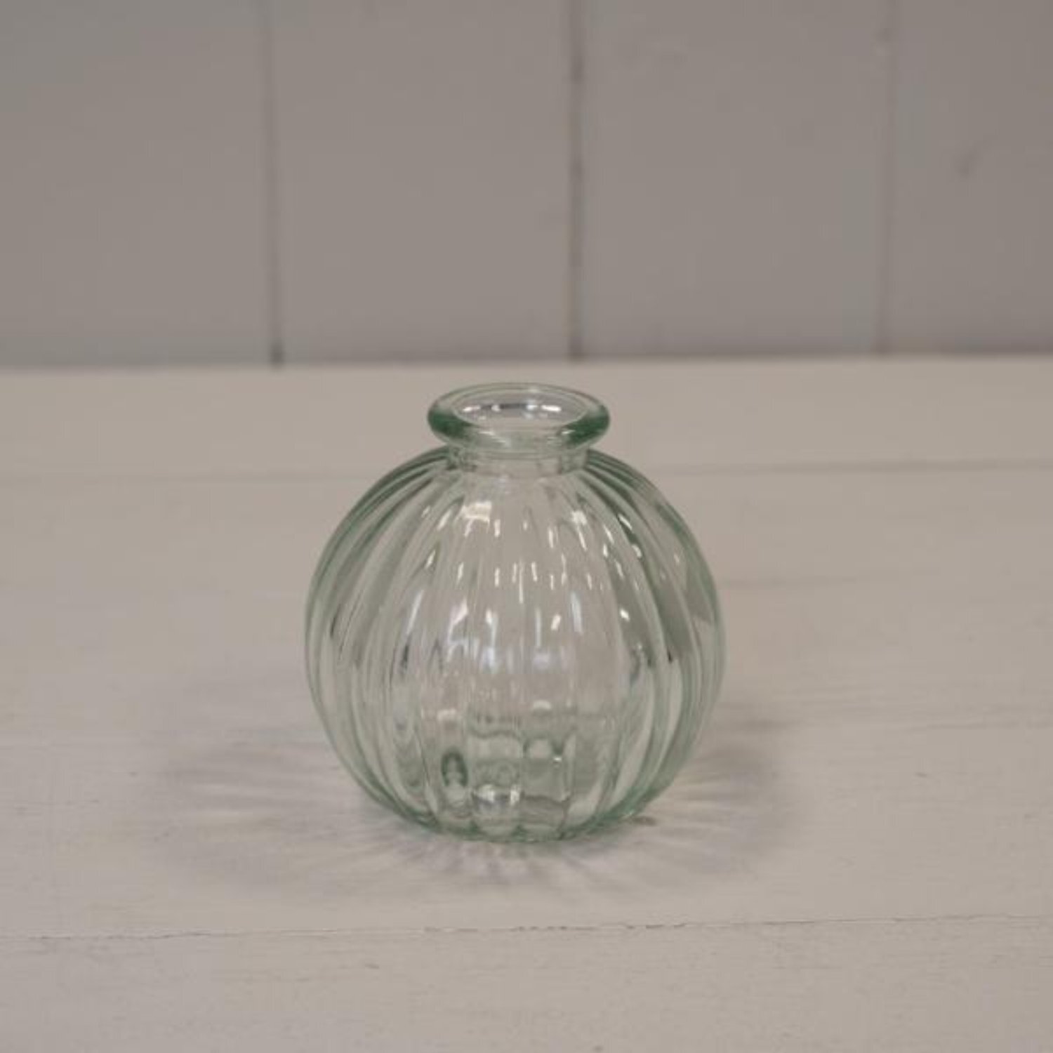 Kdmd Unisex Clear Glass Round Vase 8Cm - Image 2