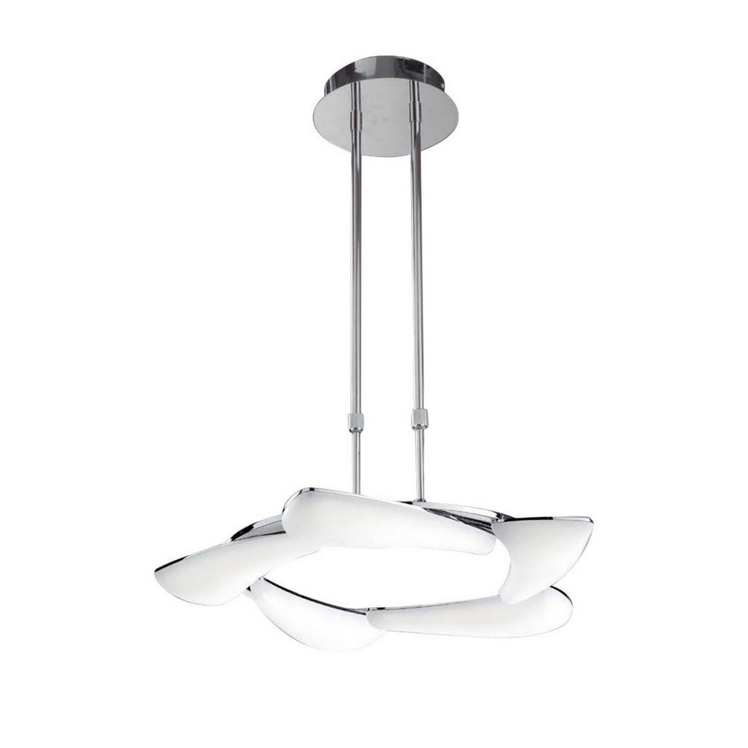 Inspired Lighting Mistral Pendant Light Chrome