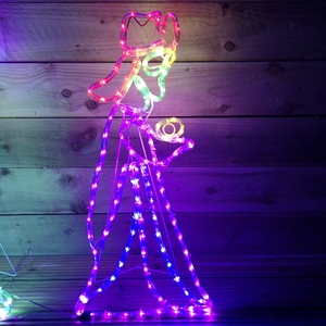 Three Wise Men Rope Light with Multi-coloured LEDs