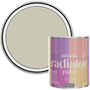 Rust-Oleum Radiator Paint in Satin Finish - Half Light 750ml