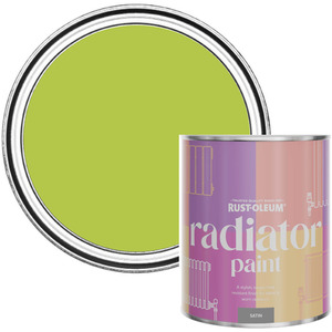 Rust-Oleum Radiator Paint in Satin Finish - Key Lime 750ml