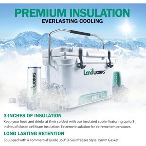 Rotomolded Enhanced Ice Cooler