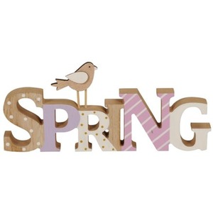 Spring Animals Sign Spring Pastel Bird Sign