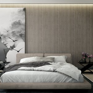 Galerie Industrial Effects Wooden Stripe Wallpaper