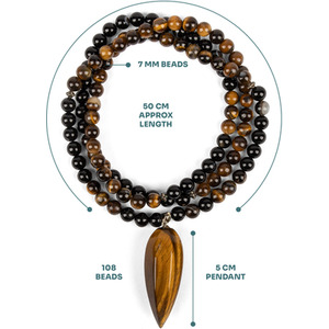 Confidence Myga Mala Bead Necklace shot 5650366