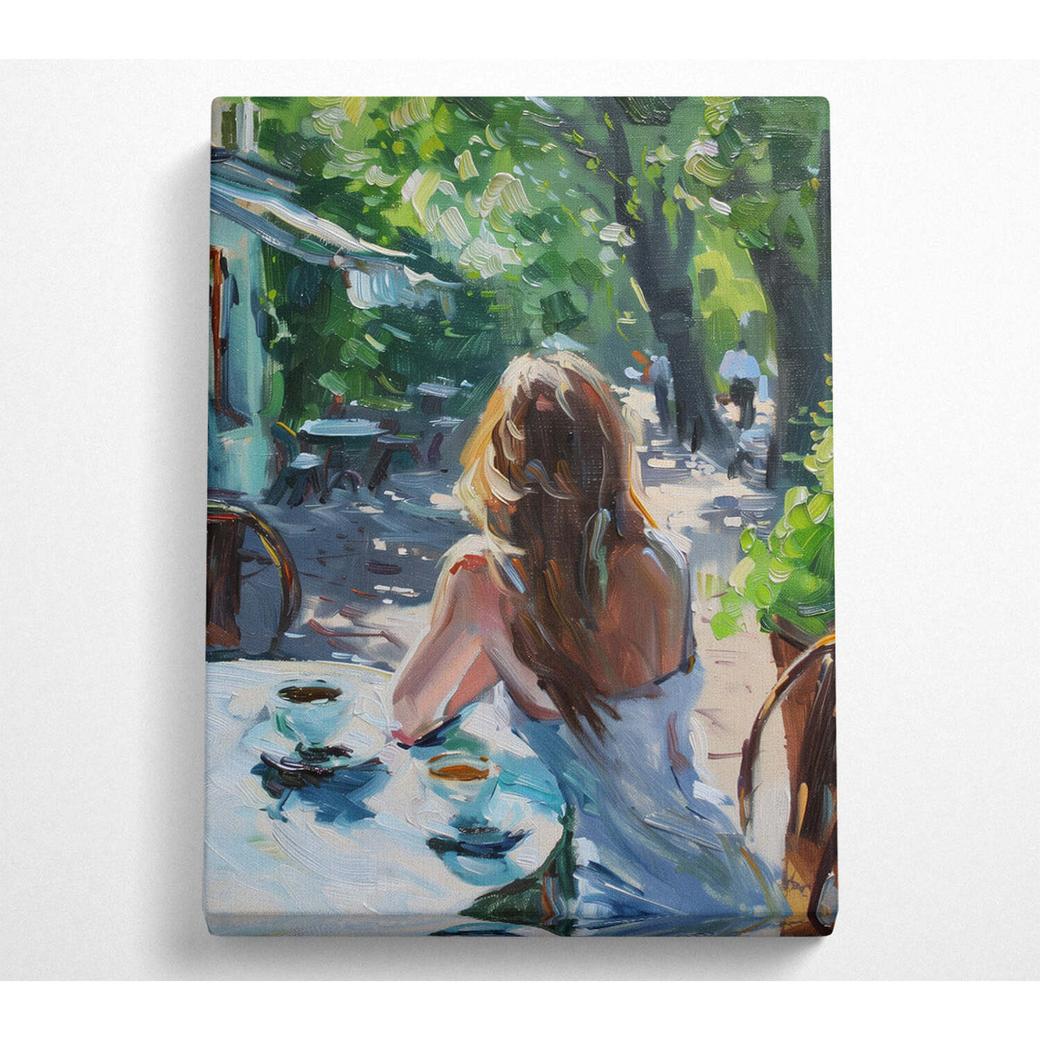 Cafe Coffee Canvas Print