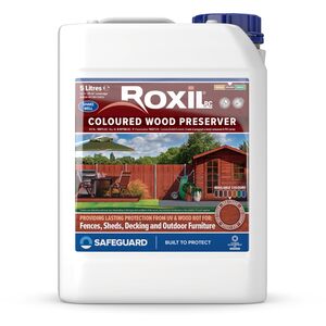 Roxil PC Coloured Wood Preserver 5 Litres Red Cedar