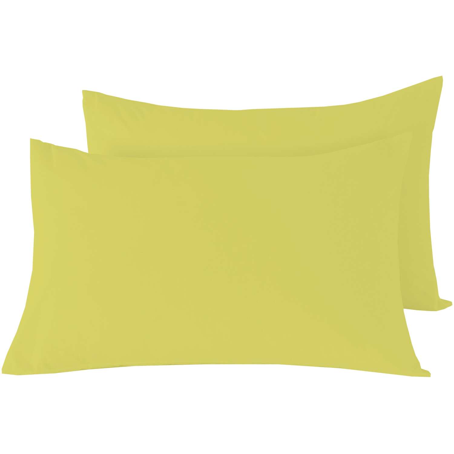 Basics Pillowcase Pair - Ochre