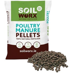 10kg Poultry Chicken Manure Pellets Fertiliser All Purpose Natural
