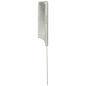 Hard Rubber Longer Fine Tooth Metal Tail Comb