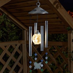 Butterfly Solar LED Wind Chime Light