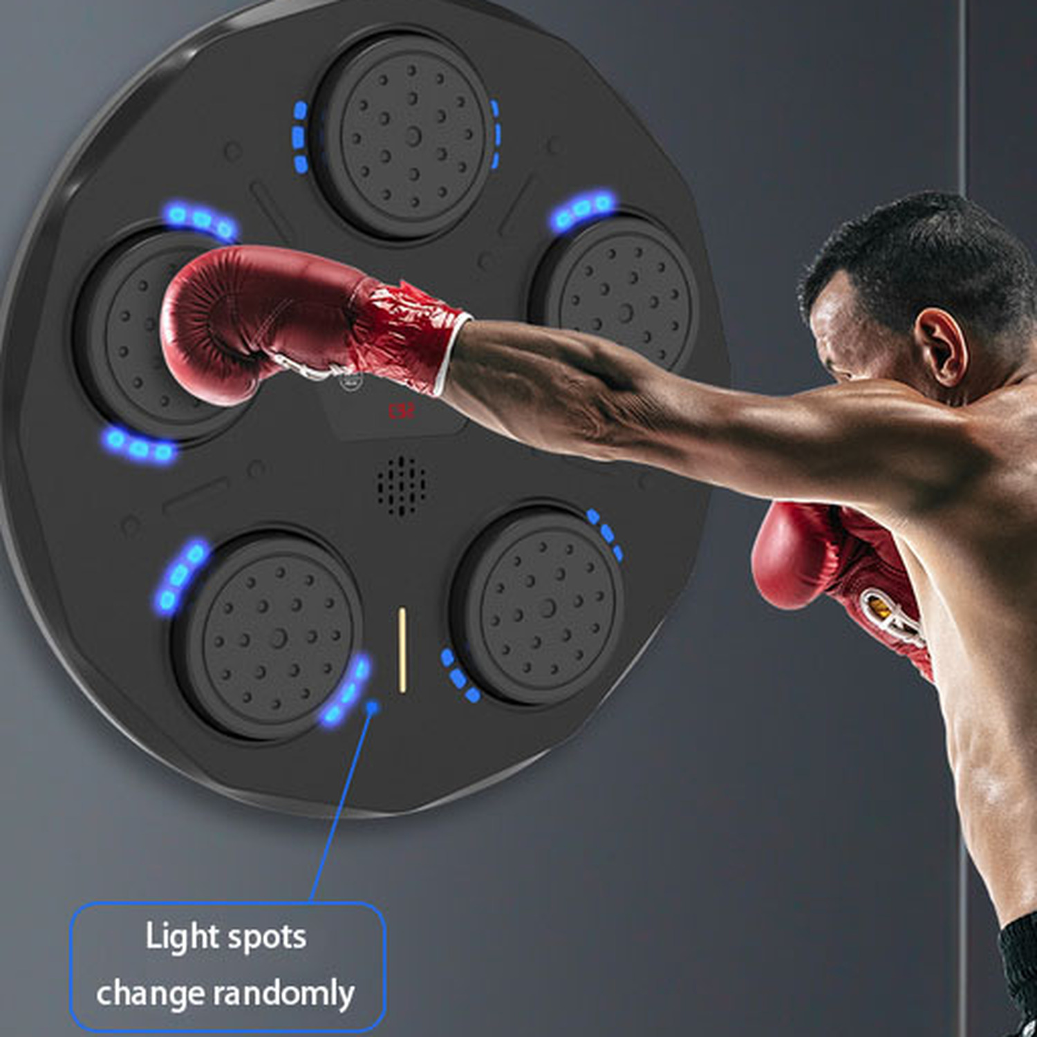 Boxing Wall Point Home Smart Boxing Wall Target with Music Function