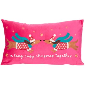 Long Cosy Christmas Cushion