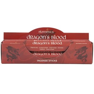 Elements Dragon'S Blood Incense Sticks Set Of 6 Packets