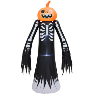 Lifeideas 9FT Blow Up Halloween Inflatable Model Decor with White Lights