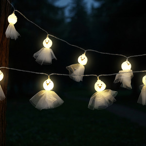 Lifeideas Halloween 20 LED Ghost String Lights