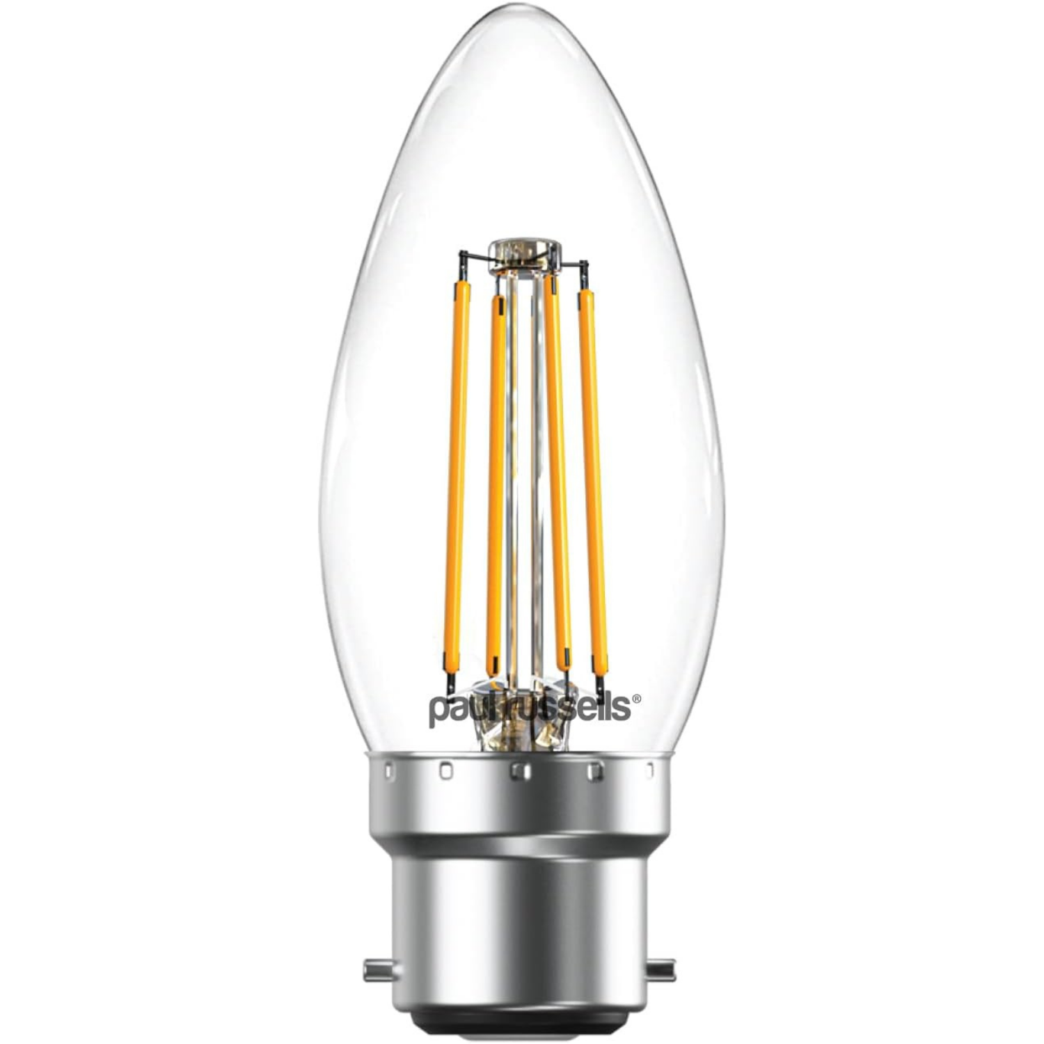 Image of 4.5W LED Filament, candle, B22, 470lm,&hellip;