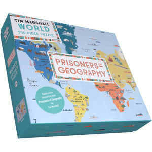 Prisoners of Geography World Map 500 Piece Jigsaw Puzzle