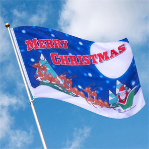 Xmas Flag Design 1, Inc. Holes 150x90cm