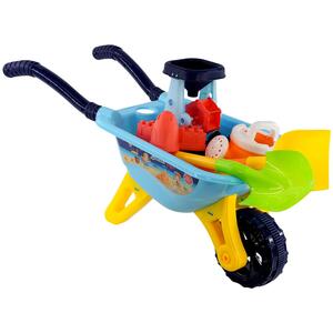 Kids Wheelbarrow with Accessories Outdoor Garden Sand Toys