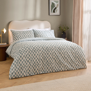 Nyhavn Checkerboard Reversible Duvet Cover Set