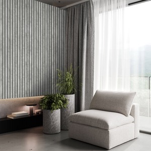 Fresco Concrete Slats Wallpaper