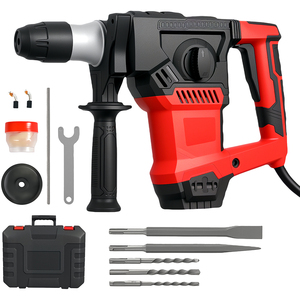 Corded Hammer Drill 2 Speed Electric Screwdriver Driver Set