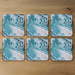 Blue Marble Designer Coaster