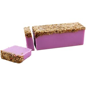Cleopatra Lavender Soap Loaf with Flowers