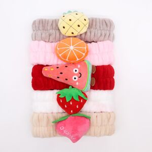 Cute Makeup Headbands Fruity Selection (assorted) MultiColor