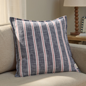 Abersoch Stripe Cotton Cushion