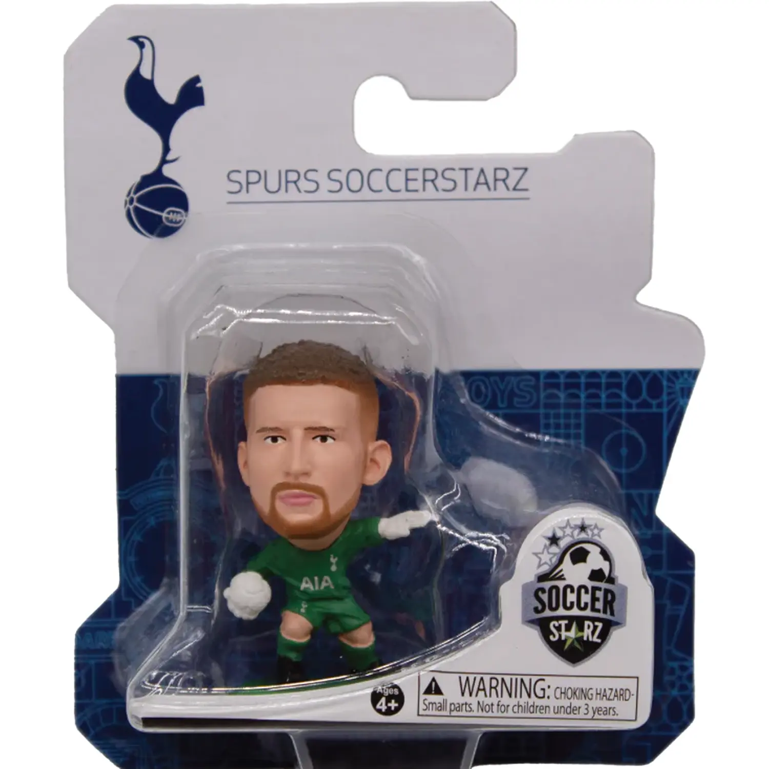 SoccerStarz Spurs Guglielmo Vicario - Home Kit Classic Kit 5cm Figure - Green