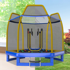 Kids Hexagonal Trampoline