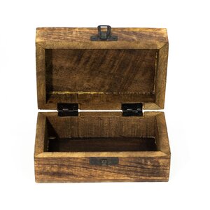 Cosmic Babe Enamelled Mango Wood Box Unique Jewelry Gift Storage